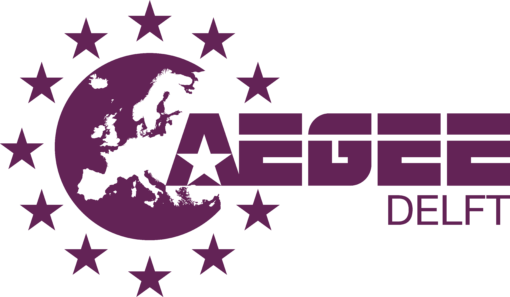 purple logo of AEGEE-Delft